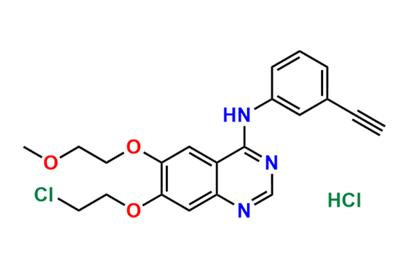 Erlotinib 7-O-Chloroethyl Analog