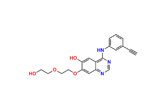 4-((3-Ethynylphenyl)amino)-7-(2-(2-hydroxyethoxy)ethoxy)quinazolin-6-ol