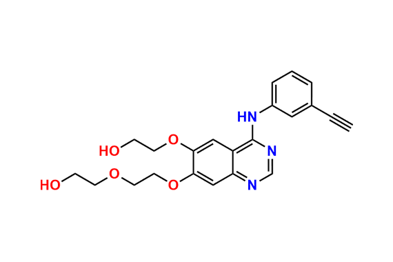 Ethanol, 2-[[4-[(3-ethynylphenyl)amino]-7-[2-(2-hydroxyethoxy)ethoxy]-6-quinazolinyl]oxy]