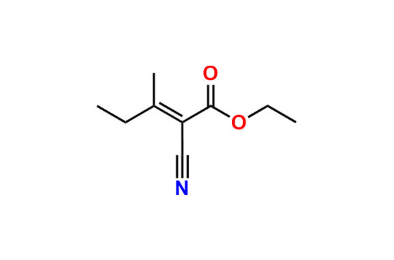 (E/Z)-2-Cyano-3-methyl-2-pentenoic Acid Ethyl Ester