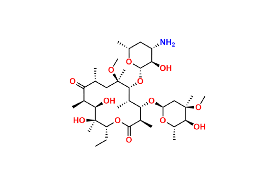 3`-N,N-Didemethyl-6-O-methylerythromycin