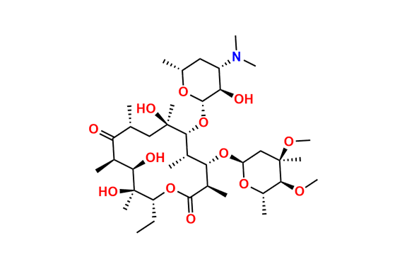 Erythromycin, 4``-O-methyl