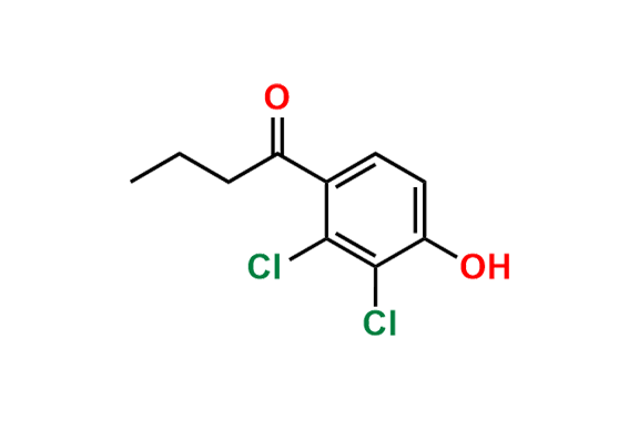 1-(2,3-dichloro-4-hydroxyphenyl)butan-1-one