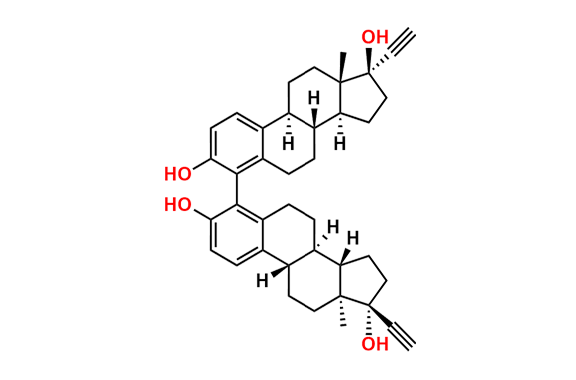 (8R,9S,13S,14S,16R,17R)-17-Ethynyl-17-hydroxy-13-methyl-7,8,9,11,12,13,14,15,16,17-decahydro-6H-cyclopenta[a]phenanthrene-3,16-diyl Diacetate