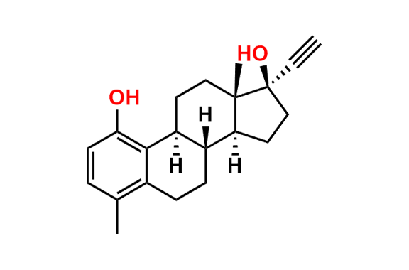 1-Hydroxy-4-methyl-17-ethynyl-3-dehydroxyestradiol