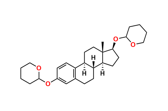 2,2`-[[(17Beta)-Estra-1,3,5(10)-triene-3,17-diyl]bis(oxy)]bis[tetrahydro-2H-pyran