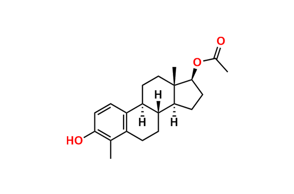 (8R,9S,13S,14S,17S)-3-Hydroxy-4,13-dimethyl-7,8,9,11,12,13,14,15,16,17-decahydro-6H-cyclopenta[a]phenanthren-17-yl Acetate