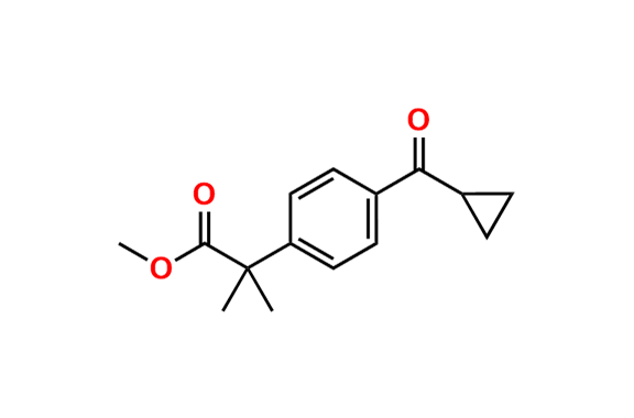 4-(Cyclopropylcarbonyl)-alpha,alpha-dimethylbenzeneacetic Acid Methyl Ester