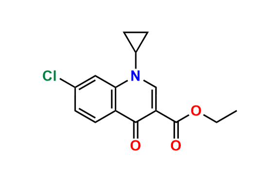 Ethyl 7-chloro-1-cyclopropyl-4-oxo-1,4-dihydroquinoline-3-carboxylate