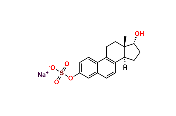 17α-Dihydro Equilenin 3-Sulfate Sodium Salt