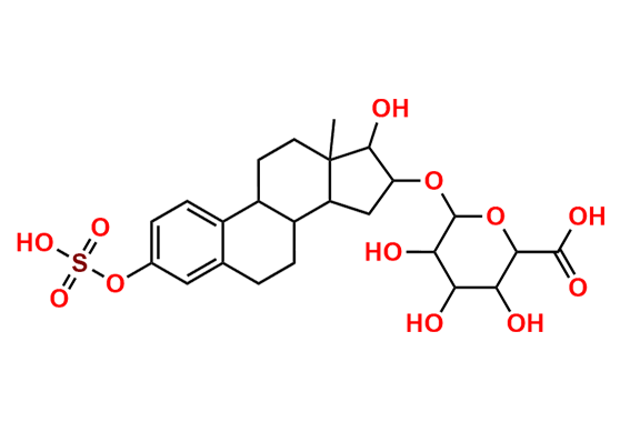 Estriol 3-sulfate-16-α-glucuronide