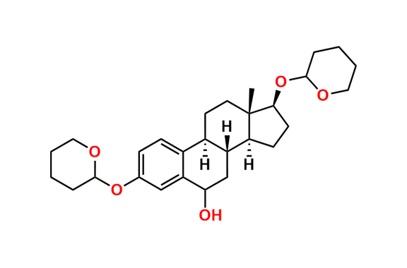 (17Beta)-3,17-Bis[(tetrahydro-2H-pyran-2-yl)oxy]-estra-1,3,5(10)-trien-6-ol (Mixture of Diasteromers)