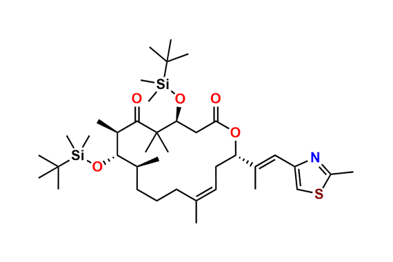 (4S,7R,8S,9S,13Z,16S)-4,8-Bis-{[tert-butyl(dimethyl)silyl]oxy}-5,5,7,9,13-pentamethyl-16-[(E)-1-methyl-2-(2-methyl-1,3-thiazol-4-yl)ethenyl]oxocyclohexadec-13-ene-2,6-dione