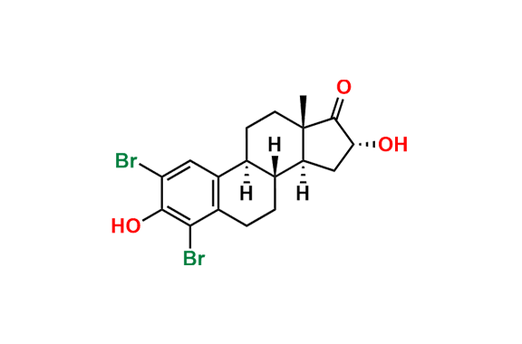 2,4-Dibromo-16Alpha-hydroxy Estrone