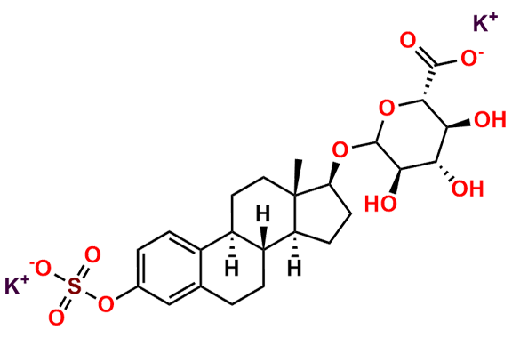 Estradiol 3-Sulfate 17Beta-Glucuronide Dipotassium Salt