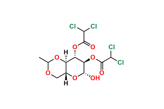 (4aR,6R,7R,8S,8aR)-6-Hydroxy-2-methylhexahydropyrano[3,2-d][1,3]dioxine-7,8-diyl bis(2,2-Dichloroacetate)