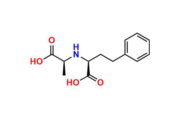 (S)-2-(((S)-1-Carboxyethyl)amino)-4-phenylbutanoic Acid