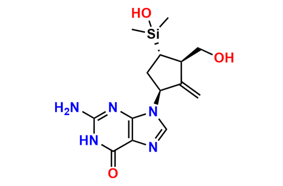 4-Dimethylsilyl entecavir