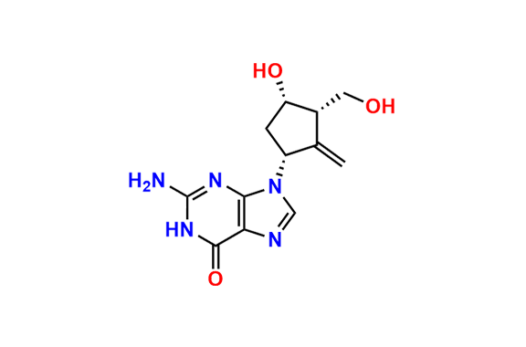 2-Amino-9-((1R,3S,4S)-4-hydroxy-3-(hydroxymethyl)-2-methylenecyclopentyl)-1,9-dihydro-6H-purin-6-one