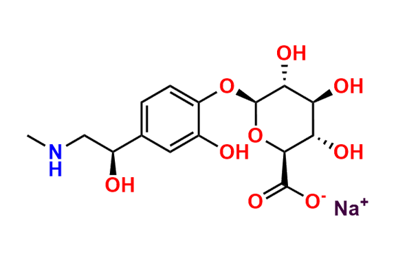 rac-Epinephrine 3-Glucuronide Sodium salt (Mixture of Diastereomers)