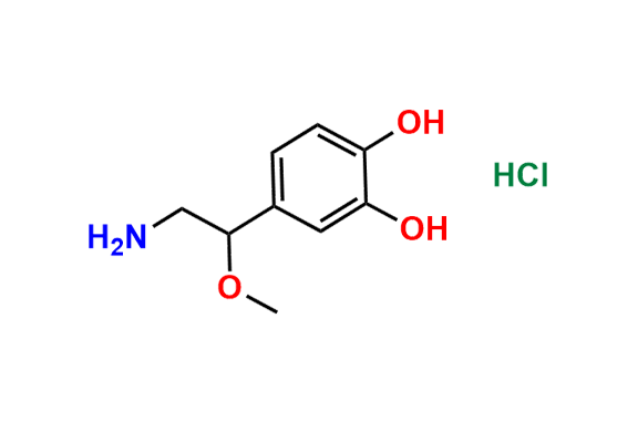 4-(2-Amino-1-methoxyethyl)benzene-1,2-diol Hydrochloride