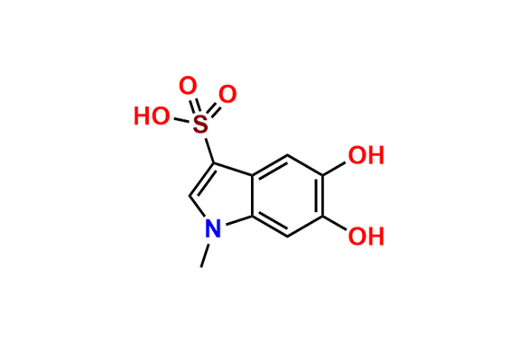 5,6-dihydroxy-1-methyl-1H-indole-3-sulfonic acid