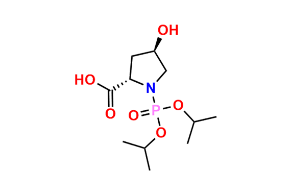 (2S,4R)-1-(Diisopropoxyphosphoryl)-4-hydroxypyrrolidine-2-carboxylic Acid