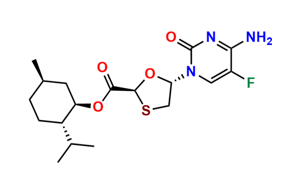 (2S,5S) Emtricitabine Menthyl Ester