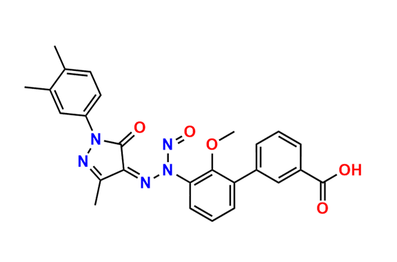 N-Nitroso Eltrombopag Methoxy Impurity