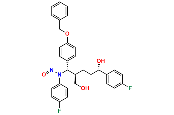 N-Nitroso Ezetimibe Benzyl Diol Impurity