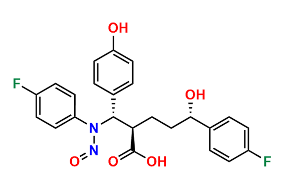 N-Nitroso Ezetimibe Open-Ring Acid