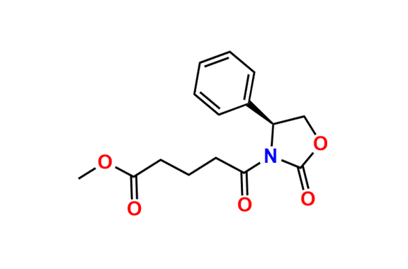 Methyl (S)-5-oxo-5-(2-oxo-4-phenyloxazolidin-3-yl)pentanoate