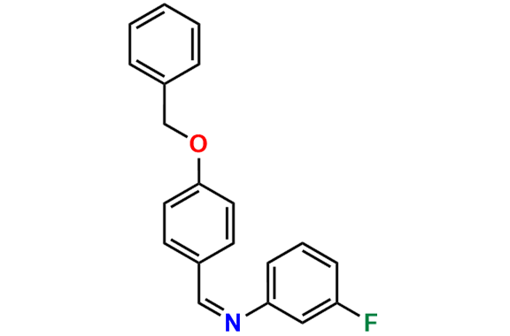 (Z)-1-(4-(Benzyloxy)phenyl)-N-(3-fluorophenyl)methanimine