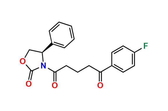 (R)-1-(4-Fluorophenyl)-5-(2-oxo-4-phenyloxazolidin-3-yl)pentane-1,5-dione