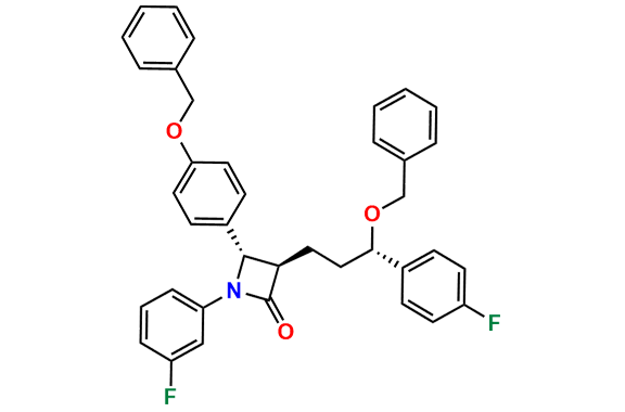 (3R,4S)-3-((S)-3-(Benzyloxy)-3-(4-fluorophenyl)propyl)-4-(4-(benzyloxy)phenyl)-1-(3-fluorophenyl)azetidin-2-one