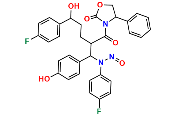 rac-N-Nitroso Ezetimibe Deprotected Impurity