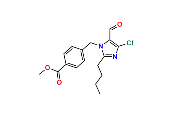 Methyl 4-((2-butyl-4-chloro-5-formyl-1H-imidazol-1-yl)methyl)benzoate