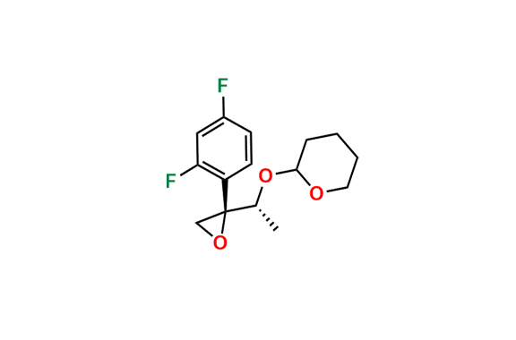 2-((R)-1-((R)-2-(2,4-Difluorophenyl)oxiran-2-yl)ethoxy)tetrahydro-2H-pyran