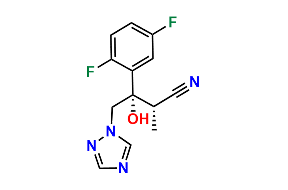 (2S,3S)-3-(2,5-Difluorophenyl)-3-hydroxy-2-methyl-4-(1H-1,2,4-triazol-1-yl)butanenitrile