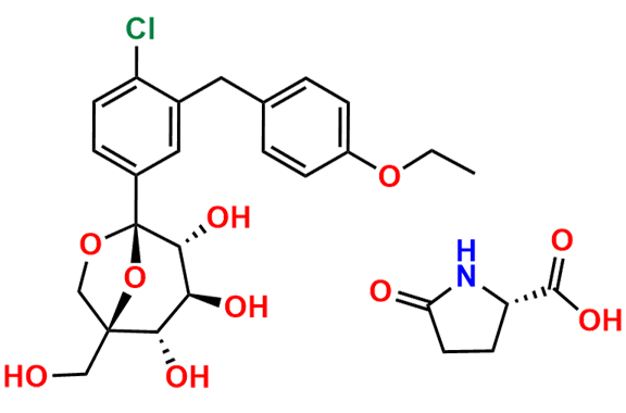 Ertugliflozin L-Pyroglutamic Acid