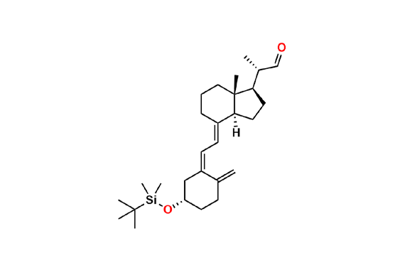 (S)-2-((1R,3aS,7aR,E)-4-((Z)-2-((S)-5-((tert-Butyldimethylsilyl)oxy)-2-methylenecyclohexylidene)ethylidene)-7a-methyloctahydro-1H-inden-1-yl)propanal