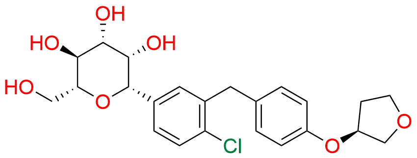 (2S,3S,4R,5S,6R)-2-(4-Chloro-3-(4-(((S)-tetrahydrofuran-3-yl)oxy)benzyl)phenyl)-6-(hydroxymethyl)tetrahydro-2H-pyran-3,4,5-triol