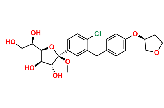 Methoxy Empagliflozin R-Furanose