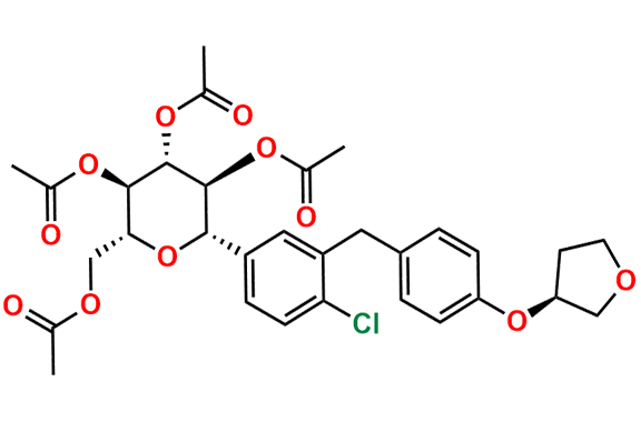 (S)-Empagliflozin Peracetyl