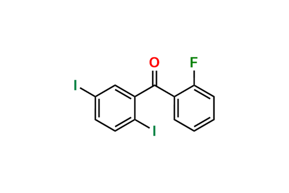 (2,5-Diiodophenyl)(2-fluorophenyl)methanone