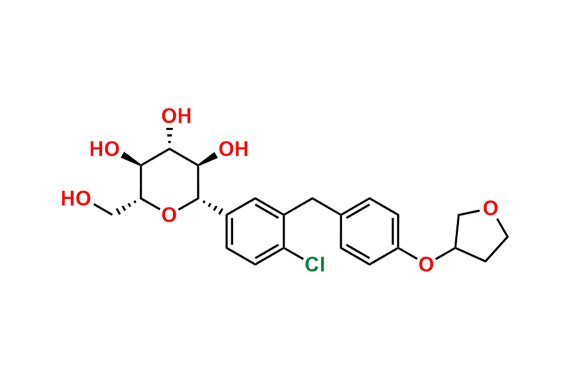 (2S,3R,4R,5S,6R)-2-(4-Chloro-3-(4-((tetrahydrofuran-3-yl)oxy)benzyl)phenyl)-6-(hydroxymethyl)tetrahydro-2H-pyran-3,4,5-triol