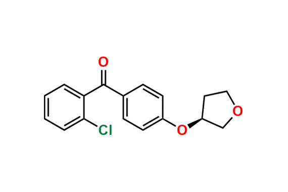 (S)-(2-Chlorophenyl)(4-((tetrahydrofuran-3-yl)oxy)phenyl)methanone