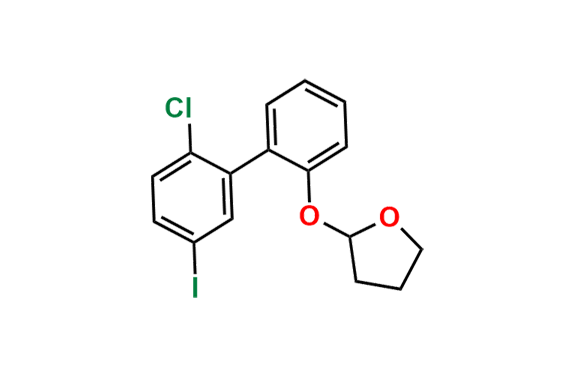[(2-chloro-5-iodophenyl)phenoxy]tetrahydrofuran