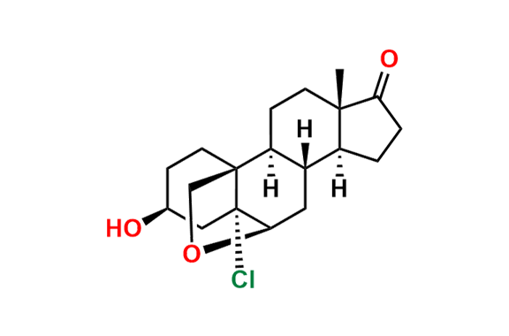 (3S,5R,6R,8S,9S,10R,13S,14S)-5-Chloro-3-hydroxy-13-methyltetradecahydro-6,10-(epoxymethano)cyclopenta[a]phenanthren-17(1H)-one