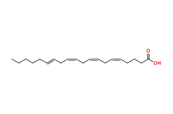 (5Z,8Z,11Z,14E)-icosa-5,8,11,14-tetraenoic acid
